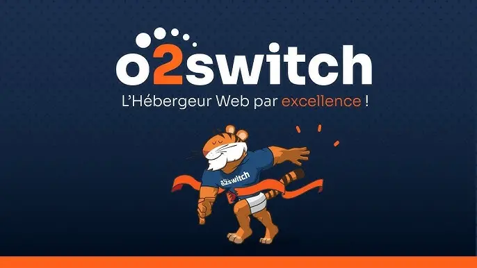 logo o2switch - hébergement web - agence wordpress bretagne beez media